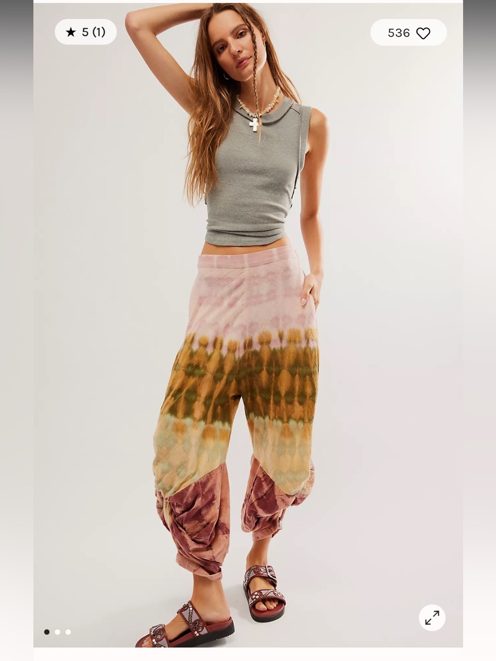 SOLD OUT ❤️ ONE teaspoon gypsy mirage cotton pants NWT XL